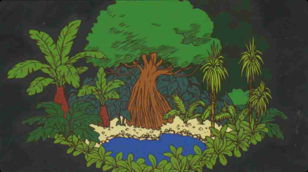 Patch of Forest Greed Island card