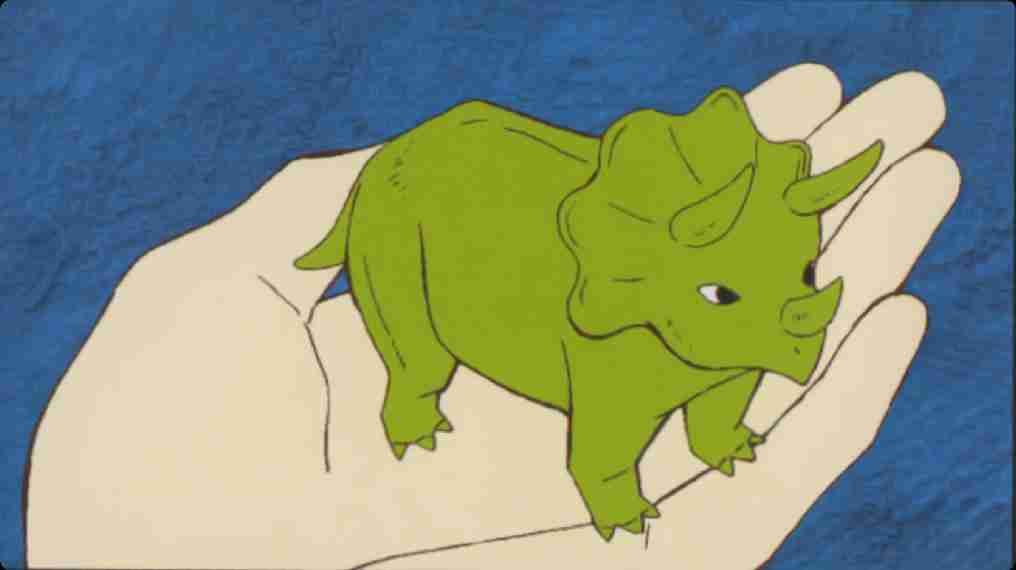 Miniature Dino Greed Island card