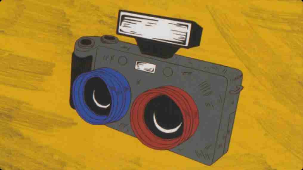 3-D Camera Greed Island card