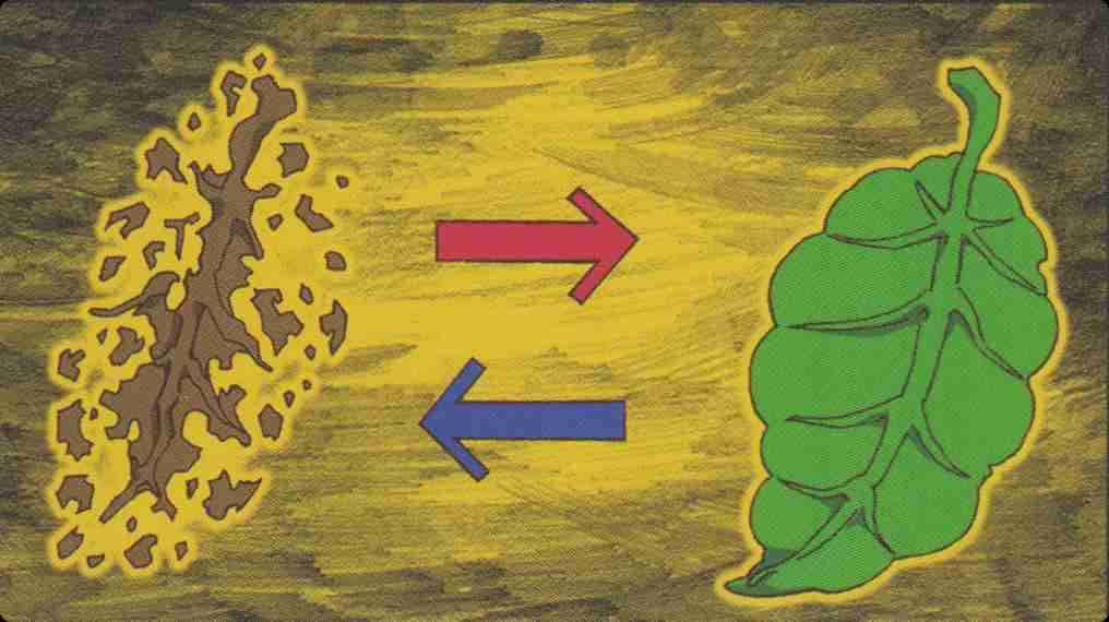 Recycle Greed Island card